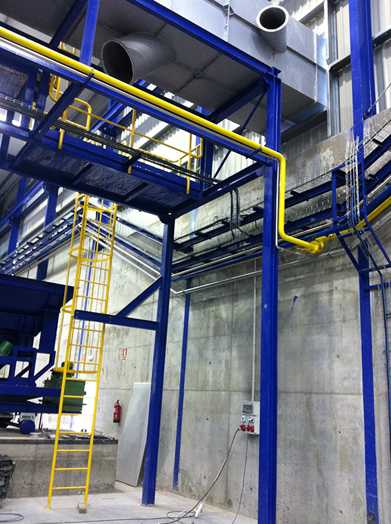 Escaleras de Servicio en Zaragoza Osmosis