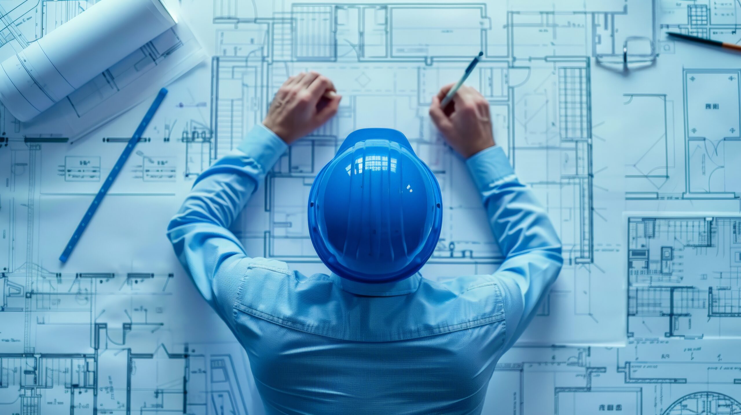 Equipo de ingeniería estructuras metálicas Zaragoza trabajando en proyecto técnico